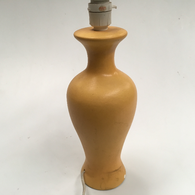 LAMP, Base (Table) - Medium Ceramic, Yellow